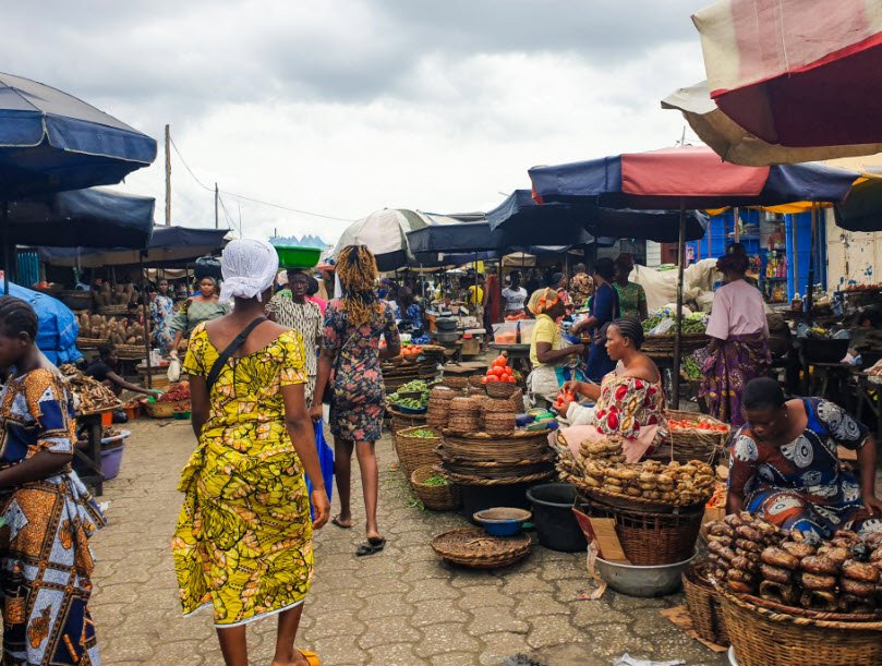 Dantokpa Market &amp; Fondation Zinsou, Cotonou, Benin